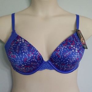 Maidenform Purple & Pink Underwire Bra 36D